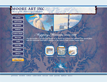 Tablet Screenshot of mooreartinc.com